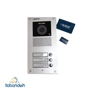 پنل آیفون تصویری 3 واحده سری U کارتی سوزوکی